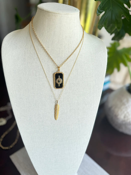 Light As A Feather Necklace